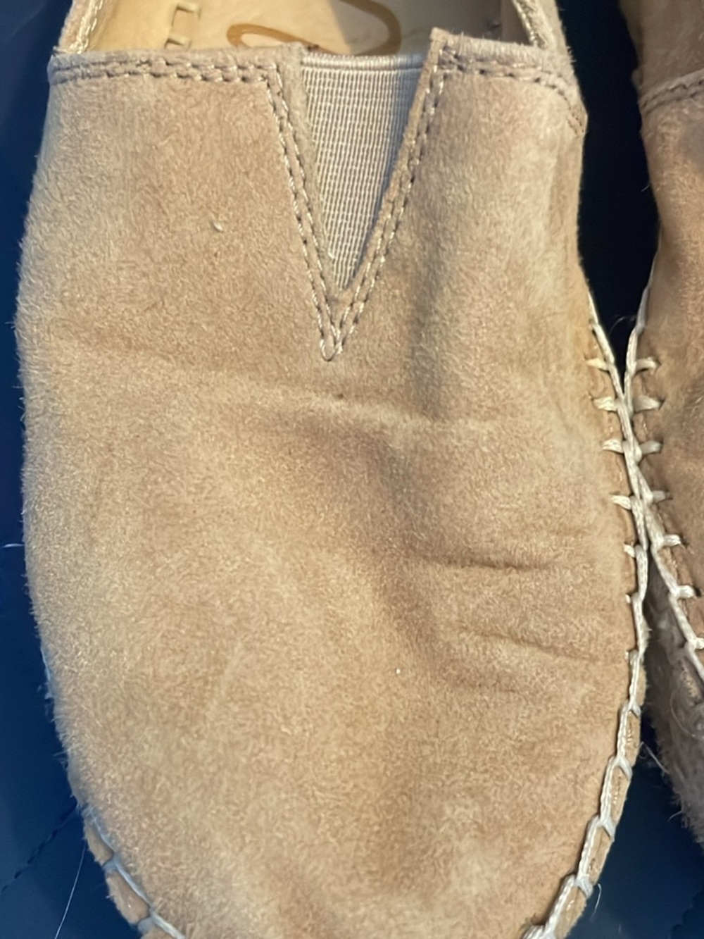 Sam Edelman Tan Suede Espadrilles 6.5 - Picture 2 of 4